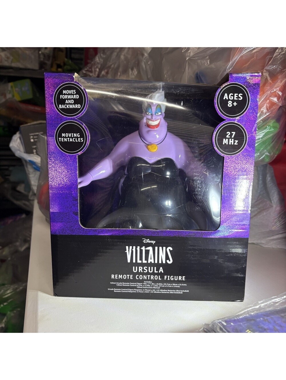 Disney Villains Ursula Remote Control Figure Nib